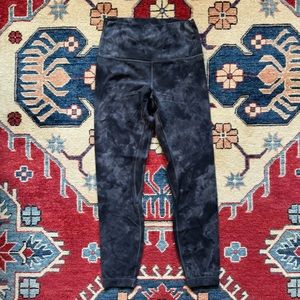 Lululemon High Rise Align Leggings Tie Dye Size 6